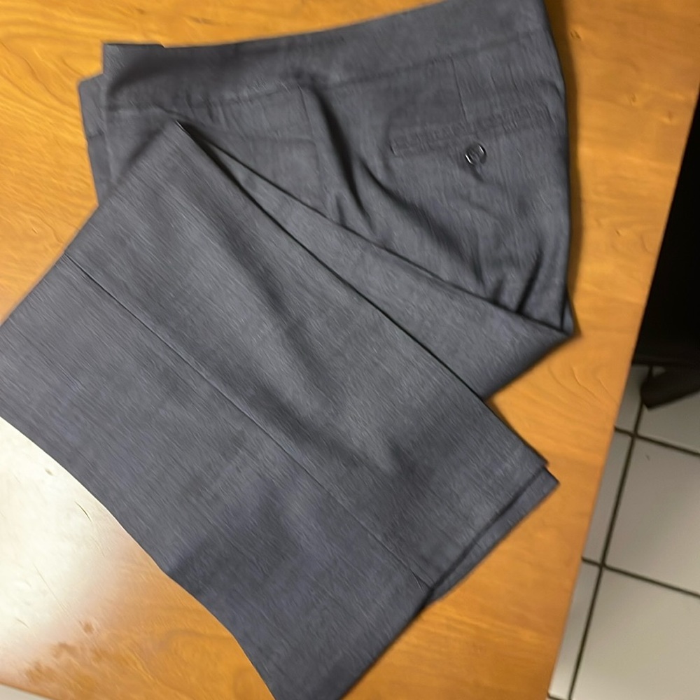 Alfani Dark Grey Classic Dress Slacks